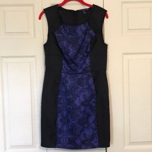 Black and violet sheath dress from Forever 21
